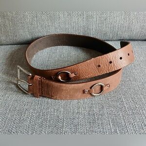 Charter Club Genuine Leather Belt Women’s Size M